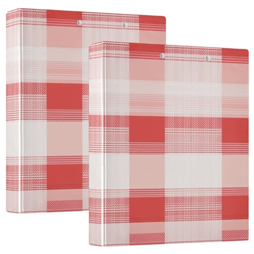 1/2 Ringordner mit Taschen, Hardcover, Büffelkaro, Rot, 2,5 cm, 1/2 Stück 1/2 Ringordner mit Taschen, Hardcover, Büffelkaro, Rot, 2,5 cm, 1/2 Stück von GuoChe
