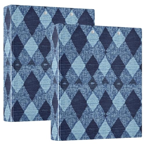 Argyle Plaid D-Ringbuch mit Innentaschen, 1 Packung, 3,8 cm, Büroordner, Büro, Busin, hält 200 Blatt Argyle Plaid D-Ringbuch mit Innentaschen, 1 Packung, 3,8 cm, Büroordner, Büro, Busin, hält 200 Blatt von GuoChe