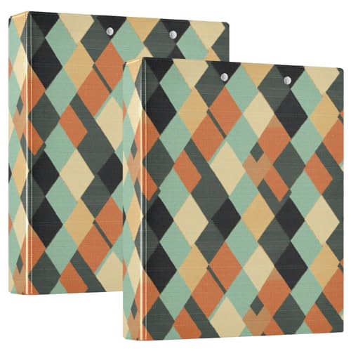 Argyle Plaid Lightcoral Schwerlastordner mit Klemmbrett, 1 Packung, 3,8 cm, Büroordner, Zuhause, Reisen, Karten, Aufbewahrungsbehälter, 200 Blatt Argyle Plaid Lightcoral Schwerlastordner mit Klemmbrett, 1 Packung, 3,8 cm, Büroordner, Zuhause, Reisen, Karten, Aufbewahrungsbehälter, 200 Blatt von GuoChe