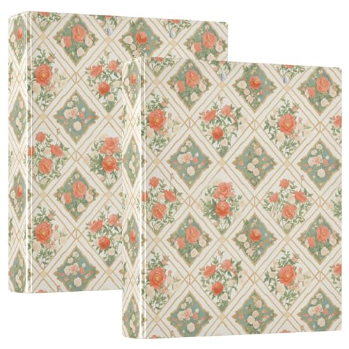 Aufbewahrungsordner mit Klemmbrett, 3,8 cm, Büroordner, Dokumentenaufbewahrung, Hardcover von GuoChe