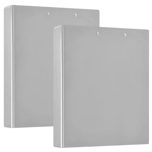 Drei Ringe Notizbücher 1 und 1/2 Zoll mit Klemmbrett 1/2 Stück Schulbedarf 200 Blatt Silbergrau Drei Ringe Notizbücher 1 und 1/2 Zoll mit Klemmbrett 1/2 Stück Schulbedarf 200 Blatt Silbergrau von GuoChe
