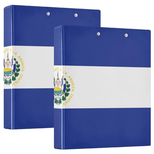 El Saador Flaggen-Klemmbrett mit Klemmbrett, 1 Packung, 3,8 cm, ästhetischer Ordner, Büro, Dokumenten-Organizer, hält 200 Blatt von GuoChe
