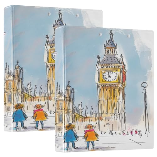 Flags at Half – Mastszene Datenbinder mit Taschen, 1 Packung, 3,8 cm, ästhetischer Ordner, Schreibwaren, Hardcover, 1 Packung Flags at Half – Mastszene Datenbinder mit Taschen, 1 Packung, 3,8 cm, ästhetischer Ordner, Schreibwaren, Hardcover, 1 Packung von GuoChe
