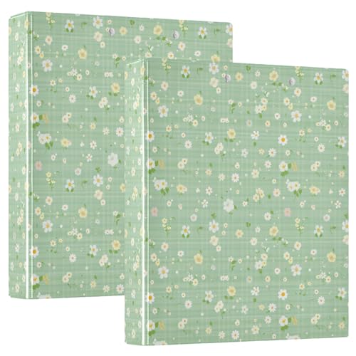 Grünes kariertes D-Ringbuch mit Tascheneinband, 3,8 cm, Büroordner, Büro, Dokumenten-Organizer, hält 200 Blatt Grünes kariertes D-Ringbuch mit Tascheneinband, 3,8 cm, Büroordner, Büro, Dokumenten-Organizer, hält 200 Blatt von GuoChe