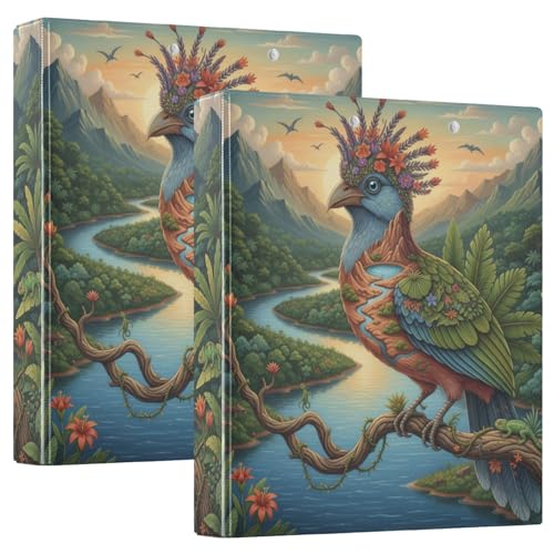 Hoatzin Riverbank Collage, robuste Ordner mit Tascheneinband, 1 Packung, 3,8 cm, ästhetischer Ordner, Zuhause, Reisen, Karten, Aufbewahrungsbehälter, Hardcover Hoatzin Riverbank Collage, robuste Ordner mit Tascheneinband, 1 Packung, 3,8 cm, ästhetischer Ordner, Zuhause, Reisen, Karten, Aufbewahrungsbehälter, Hardcover von GuoChe
