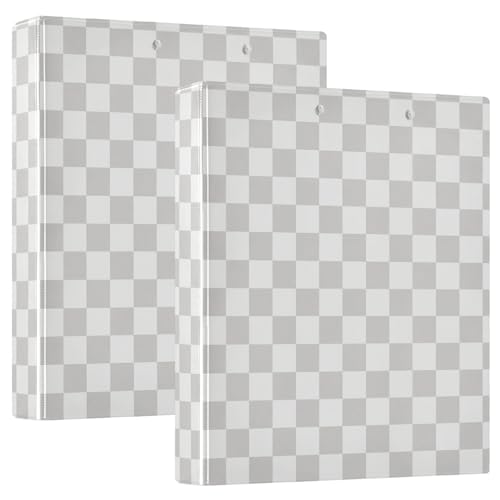 Kariertes D-Ringbuch mit Innentaschen, 1 Packung, 3,8 cm, Büroordner, Büro-Organizer, 200 Blatt Kariertes D-Ringbuch mit Innentaschen, 1 Packung, 3,8 cm, Büroordner, Büro-Organizer, 200 Blatt von GuoChe