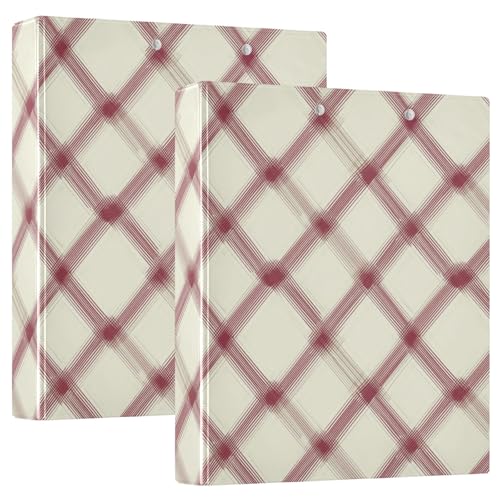 Kariertes Gingham-D-Ringbuch mit Innentaschen, 1 Packung, 3,8 cm, ästhetischer Ordner, Schreibwaren, 200 Blatt Kariertes Gingham-D-Ringbuch mit Innentaschen, 1 Packung, 3,8 cm, ästhetischer Ordner, Schreibwaren, 200 Blatt von GuoChe