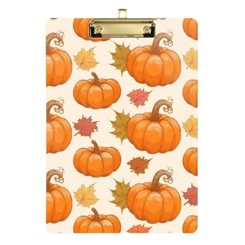 Klemmbrett-Ordner, Standard-Loch, für Krankenschwestern, Heimunternehmer, Größe 22,9 x 30,5 cm, klassischer Kürbis Halloween Klemmbrett-Ordner, Standard-Loch, für Krankenschwestern, Heimunternehmer, Größe 22,9 x 30,5 cm, klassischer Kürbis Halloween von GuoChe