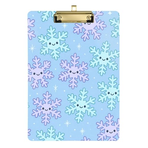 Klemmbrett Ordner Padfolio Hartplatte für personalisierte Klemmbretter für Lehrer Größe 22,9 x 30,5 cm nahtlos von GuoChe