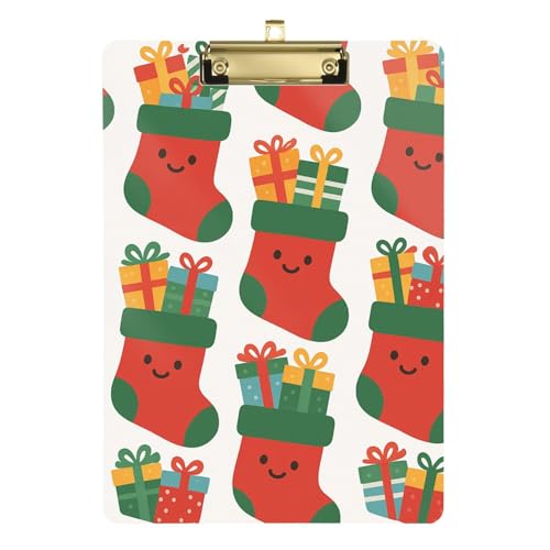 Klemmbrett für Mädchen, Acryl, niedlich, für Softball-Trainer, Klemmbrett, Lehrer, Größe 22,9 x 30,5 cm, Weihnachten von GuoChe