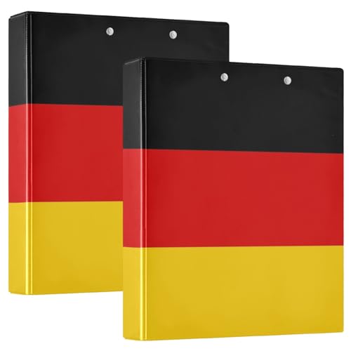 Klemmbrett mit Deutschland-Flagge, 1 Stück, 3,8 cm, sortiert, Krankenschwesterbedarf, Hardcover von GuoChe
