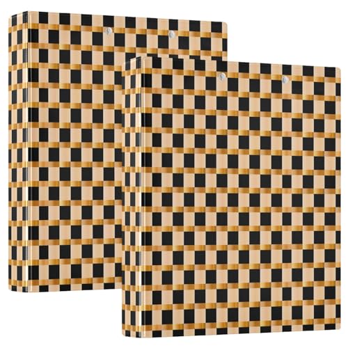 Klemmbrett mit Innentaschen, kariert, 3,8 cm, für 200 Blatt von GuoChe