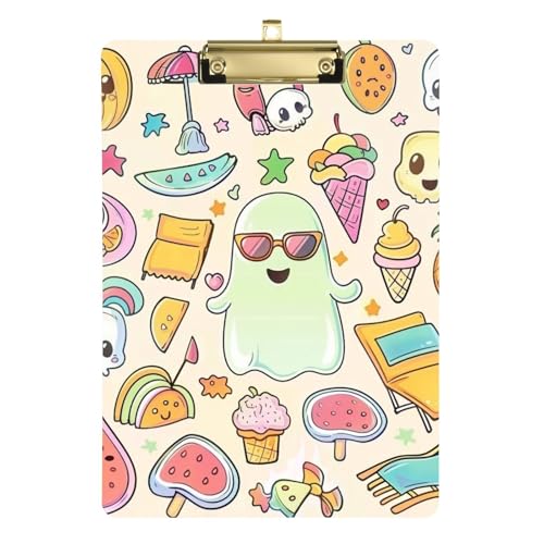 Klemmbrett schließt transparent für das erste Jahr Lehrer Must Haves Größe 9 x 12 Sommer Elemente für Klemmbrett schließt transparent für das erste Jahr Lehrer Must Haves Größe 9 x 12 Sommer Elemente für von GuoChe