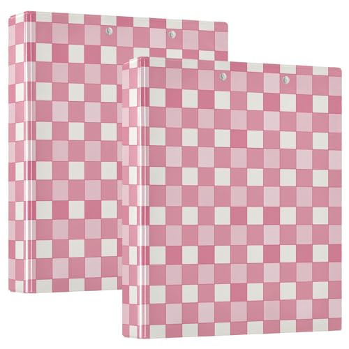 Klemmbrettbinder mit Klemmbrett, kariert, Pastellfarben, 1 Packung, 3,8 cm, sortierte Ordner, Arztbedarf, für Briefgröße (27,9 x 21,6 cm) von GuoChe
