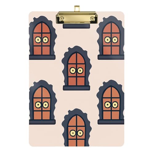 Klemmbretter mit Vintage-Fenstermotiv, für Trainer, medizinisches Klassenzimmer, Größe 9 x Klemmbretter mit Vintage-Fenstermotiv, für Trainer, medizinisches Klassenzimmer, Größe 9 x von GuoChe