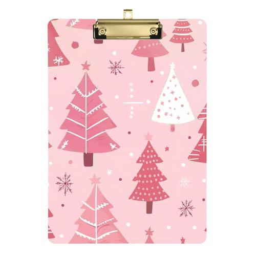 Mini-Klemmbrett-Hülle mit Weihnachtsbäumen, wasserdicht, für Lehrer, Krankenpflege, Größe 22,9 x 30,5 cm Mini-Klemmbrett-Hülle mit Weihnachtsbäumen, wasserdicht, für Lehrer, Krankenpflege, Größe 22,9 x 30,5 cm von GuoChe
