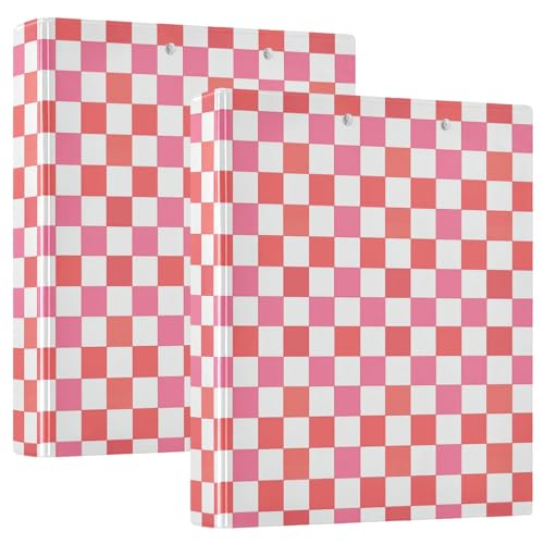 Ordner, kariert, kariert, mit Klemmbrett, 3,8 cm, ästhetischer Ordner, Arztbedarf, 200 Blatt von GuoChe