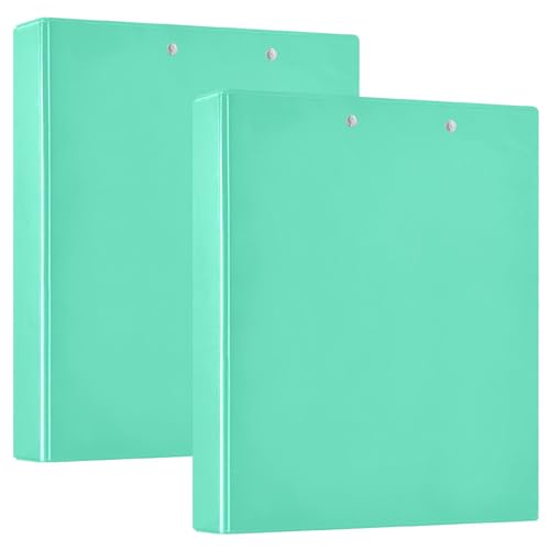 Ordner mit 3 Ringen, 3,8 cm, mit Klemmbrett, 1/2 Stück, für Schule, Hardcover, Mintgrün, einfarbig, einfarbig Ordner mit 3 Ringen, 3,8 cm, mit Klemmbrett, 1/2 Stück, für Schule, Hardcover, Mintgrün, einfarbig, einfarbig von GuoChe