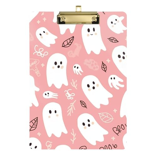 Pastellfarbene Geister Halloween flaches Klemmbrett Loch Standardloch für Klassenzimmer Zubehör für Lehrer Pastellfarbene Geister Halloween flaches Klemmbrett Loch Standardloch für Klassenzimmer Zubehör für Lehrer von GuoChe