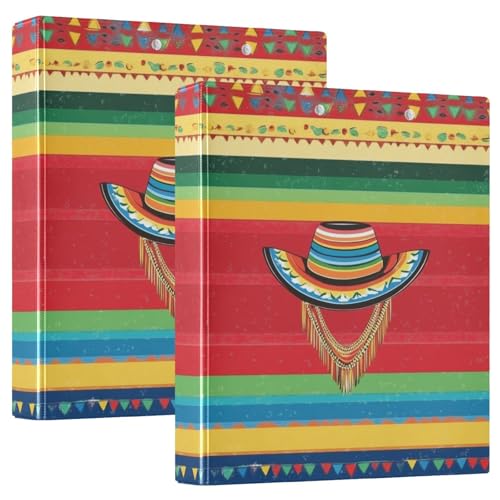 Ringbuch mit drei Ringen, 3,5 cm mit Klemmbrett, 1/2 Stück, Ordner für Studenten, Hardcover, mexikanischer Stil, Cinco de Mayo Halsketten, mexikanischer Serape-Poncho Ringbuch mit drei Ringen, 3,5 cm mit Klemmbrett, 1/2 Stück, Ordner für Studenten, Hardcover, mexikanischer Stil, Cinco de Mayo Halsketten, mexikanischer Serape-Poncho von GuoChe