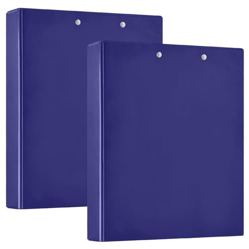 Ringbuch mit drei Ringen, 3,8 cm, mit Klemmbrett, 1/2er-Pack, Ordner für die Schule, 200 Blatt, Mitternachtsblau Ringbuch mit drei Ringen, 3,8 cm, mit Klemmbrett, 1/2er-Pack, Ordner für die Schule, 200 Blatt, Mitternachtsblau von GuoChe