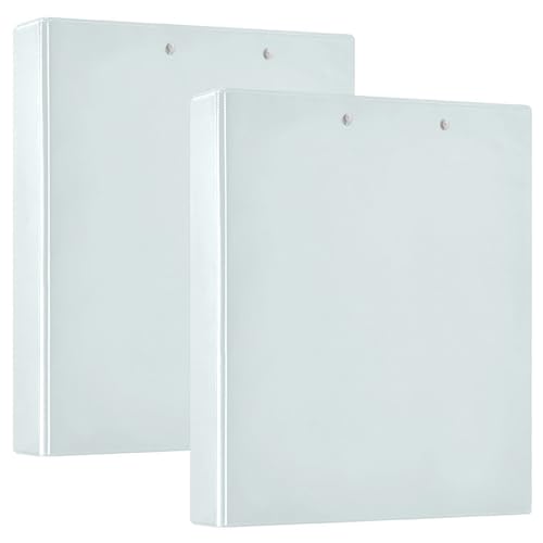 Ringbuch mit runden Ringen, 3,5 cm mit Innentaschen, 1/2er-Pack, Schulordner, 200 Blatt, hellblau Ringbuch mit runden Ringen, 3,5 cm mit Innentaschen, 1/2er-Pack, Schulordner, 200 Blatt, hellblau von GuoChe