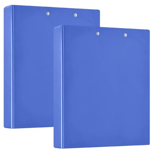 Ringbuch mit runden Ringen, 3,8 cm, mit Innentaschen, 1/2er-Pack, Schulhefter Hardcover, Königsblau Ringbuch mit runden Ringen, 3,8 cm, mit Innentaschen, 1/2er-Pack, Schulhefter Hardcover, Königsblau von GuoChe