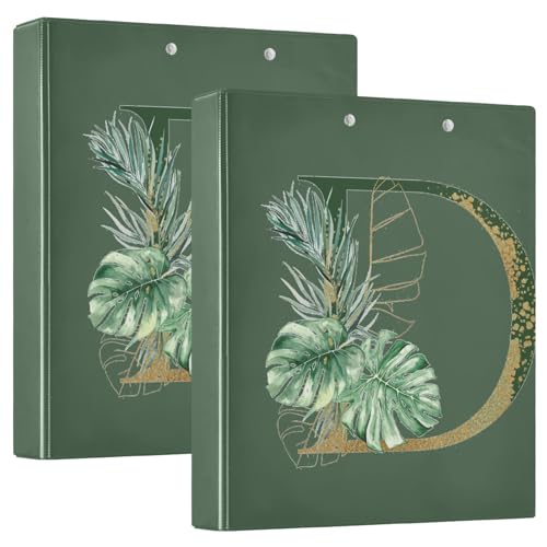 Runder Ringbuch, 3,8 cm, mit Innentaschen, 1/2er-Pack, College-Ordner für Studenten, Hardcover D Runder Ringbuch, 3,8 cm, mit Innentaschen, 1/2er-Pack, College-Ordner für Studenten, Hardcover D von GuoChe