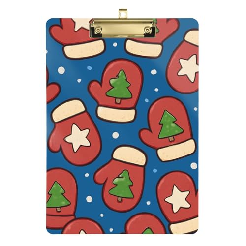 Weihnachts-Fäustlinge – blauer Hintergrund, niedliches Standard-Loch, für Lehrer im ersten Jahr Weihnachts-Fäustlinge – blauer Hintergrund, niedliches Standard-Loch, für Lehrer im ersten Jahr von GuoChe