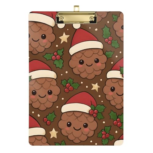 Weihnachts-Tannenzapfen, Dokumentenklemmbrett, Standardloch für Softball-Trainer, Klemmbrett, Lehrer, Größe 9 x Weihnachts-Tannenzapfen, Dokumentenklemmbrett, Standardloch für Softball-Trainer, Klemmbrett, Lehrer, Größe 9 x von GuoChe