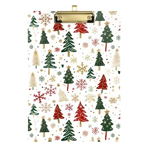 Weihnachtsbäume Ordner mit Klemmbrett innen Hartplatte für das erste Jahr Lehrer Must Haves Größe 9 x Weihnachtsbäume Ordner mit Klemmbrett innen Hartplatte für das erste Jahr Lehrer Must Haves Größe 9 x von GuoChe