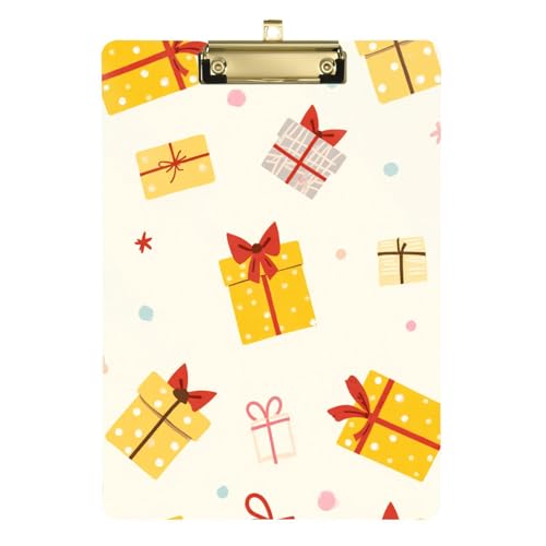Weihnachtsgeschenke, Muster, 1 Klemmbrett, Standardloch für Lehrer, Krankenpflege, Größe 22,9 x 30,5 cm Weihnachtsgeschenke, Muster, 1 Klemmbrett, Standardloch für Lehrer, Krankenpflege, Größe 22,9 x 30,5 cm von GuoChe