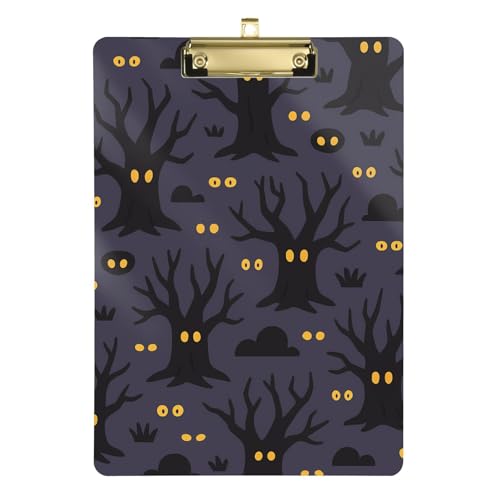 clipboards Transparente Hartplatte für Krankenpfleger, Studenten, Handel, Quest, Größe 22,9 x 30,5 cm, dunkle Spuksafari clipboards Transparente Hartplatte für Krankenpfleger, Studenten, Handel, Quest, Größe 22,9 x 30,5 cm, dunkle Spuksafari von GuoChe