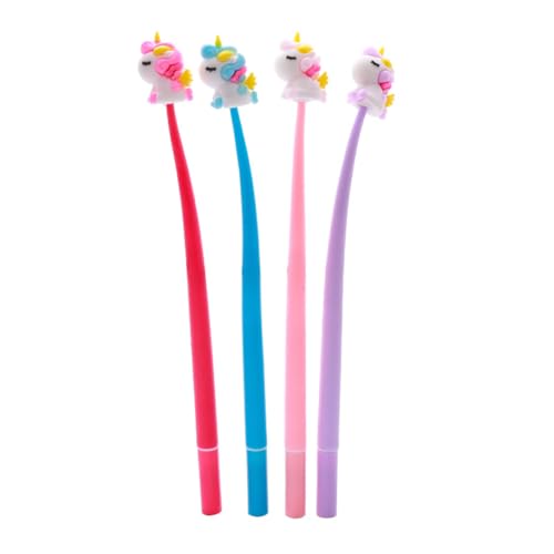 Cartoon-Kugelschreiber in Einhorn-Form, Cartoon-Kawaii-Schreibkugelschreiber-Set für Schule, Weihnachten (5) von Guochenxi168
