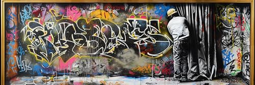 5D Graffiti Diamond Painting XXL 30x90cm, DIY Diamant Painting Bilder Straße Diamond Painting Erwachsene Bastelset, Diamond Painting Bilder Kinder Strass Stickerei Set, Zimmer Deko Wohnzimmer-Y251 5D Graffiti Diamond Painting XXL 30x90cm, DIY Diamant Painting Bilder Straße Diamond Painting Erwachsene Bastelset, Diamond Painting Bilder Kinder Strass Stickerei Set, Zimmer Deko Wohnzimmer-Y251 von Guofuos