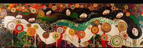Diamond Painting Klimt Diamond Painting Set Frau Diamond Painting Zubehör Full, 5D Diamant Kunst Malerei DIY Set Erwachsene Basteln Mosaikherstellung, Wohnzimmer Deko Schlafzimmer, 25x75cm-Y503 von Guofuos