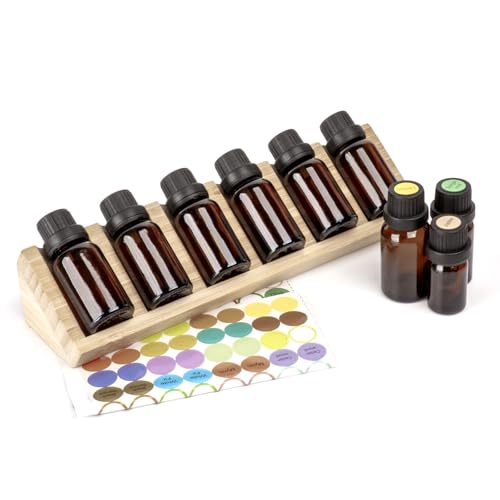 Guolich Aufbewahrungsbox für Ätherische Öle Display Organizer 6 Steckplätze Ständerhalter Aufbewahrungsbox für Ätherische Öle und Duftöle für 15 ml Flaschen Nagellack-Sammlung Guolich Aufbewahrungsbox für Ätherische Öle Display Organizer 6 Steckplätze Ständerhalter Aufbewahrungsbox für Ätherische Öle und Duftöle für 15 ml Flaschen Nagellack-Sammlung von Guolich