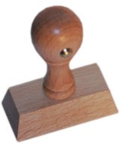 Holzstempel, 4zeilig, 4cm mit Stempelkissen Holzstempel, 4zeilig, 4cm mit Stempelkissen von Bellarto e.K.