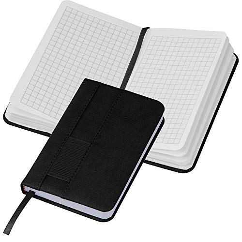 Notizbuch / DIN A6 / 160 S. kariert / Farbe: schwarz Notizbuch / DIN A6 / 160 S. kariert / Farbe: schwarz von Guoml