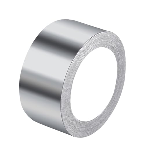 Guoyoocc Aluminiumfolien-Klebeband,3/4.8cmselbstklebender Dichtungsstreifen,Dichtband-Dichtungsband Dichtungsmasse,wasserdicht schimmelbeständig und hochtemperaturbeständig von Guoyoocc