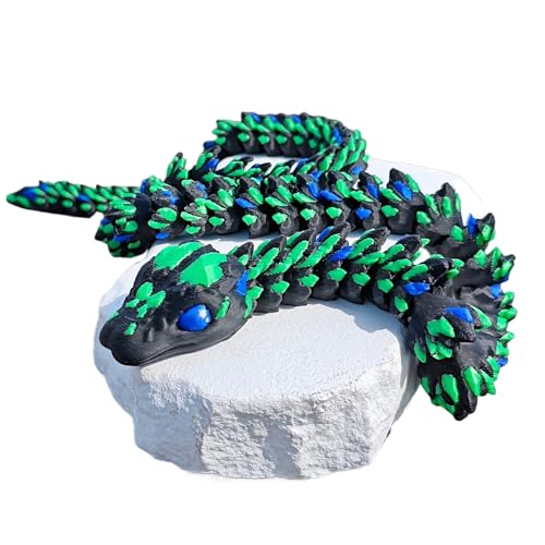 Gupcaqosjw 3D Gedruckte Biegsame Tierfiguren | Bewegliche Gliederschlange Spielzeug,Realistische Optik Für Kinder, Jugendliche & Erwachsene Ostergeschenk Geburtstagsdeko Schreibtischdekoration Gupcaqosjw 3D Gedruckte Biegsame Tierfiguren | Bewegliche Gliederschlange Spielzeug,Realistische Optik Für Kinder, Jugendliche & Erwachsene Ostergeschenk Geburtstagsdeko Schreibtischdekoration von Gupcaqosjw