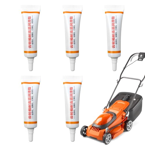 Gupcaqosjw Rasenmäher Schmierfett,5 Stück Schmiermittel Fett Für Gartengeräte - Gewindetülle Schmieröl Lang Anhaltende Gartenwerkzeug Zubehör Für Gärtner Und Hausgebrauch von Gupcaqosjw