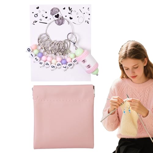 Gupcaqosjw Strickmarkierer - Strickmarkierung mit Zählhilfe,Abnehmbare Englische Buchstaben Oder Zahlen Für Anfänger & Nähbegeisterte Gupcaqosjw Strickmarkierer - Strickmarkierung mit Zählhilfe,Abnehmbare Englische Buchstaben Oder Zahlen Für Anfänger & Nähbegeisterte von Gupcaqosjw