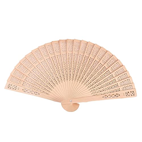 Handfächer Faltbar - Fächer Hochzeit, Fecher Sommer Hochzeit, Chinesischer Faltfächer Wanddeko, Geschnitzt Blume Vintage Holzfächer Hochzeit Präsent Für Geburttag, Party, Wedding Handfächer Faltbar - Fächer Hochzeit, Fecher Sommer Hochzeit, Chinesischer Faltfächer Wanddeko, Geschnitzt Blume Vintage Holzfächer Hochzeit Präsent Für Geburttag, Party, Wedding von Gusengo