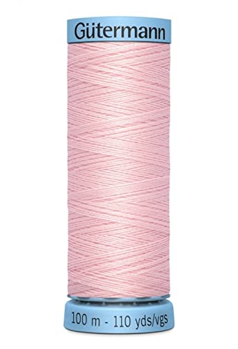 Gütermann Luxuriöse reine Seide Nähgarn 100 m 659 – Pro Spule + Gratis Minerva Crafts Craft Guide von Gutermann