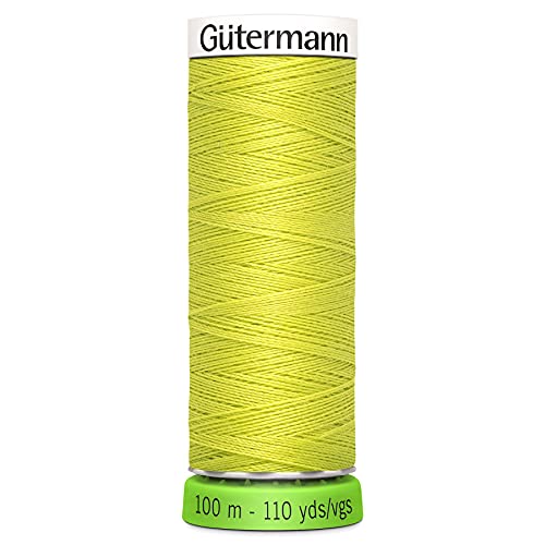 Gutermann Recyceltes Polyester-Faden, 10 m, Limettengrün Gutermann Recyceltes Polyester-Faden, 10 m, Limettengrün von Gutermann