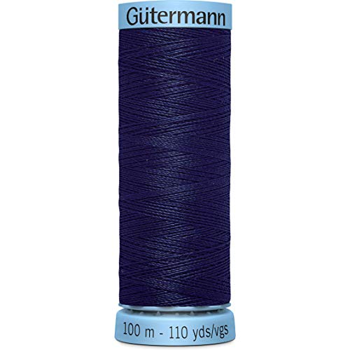Gutermann Seidengarn, 100 m, Dunkelgrün Gutermann Seidengarn, 100 m, Dunkelgrün von Gutermann