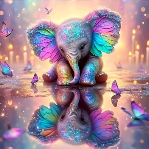 Gutluz Diamond Painting Kinder Tiere Elefant 5D Diamond Painting Erwachsene schmetterling Diamant Painting Bilder Erwachsene Diamond-Painting Kit als Geschenke Bastelset Erwachsene Diamond Art Gutluz Diamond Painting Kinder Tiere Elefant 5D Diamond Painting Erwachsene schmetterling Diamant Painting Bilder Erwachsene Diamond-Painting Kit als Geschenke Bastelset Erwachsene Diamond Art von Gutluz