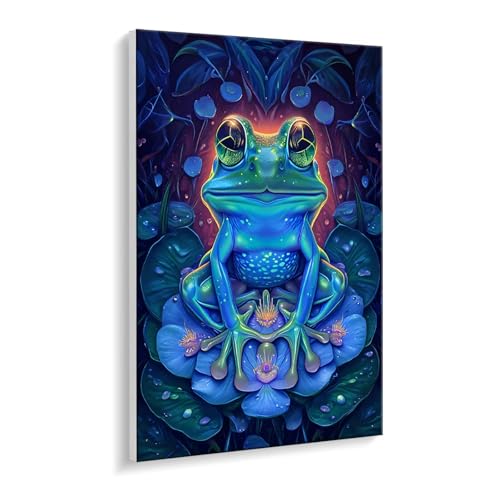 Guuogxan Malen Nach Zahlen Erwachsene, Frösch Bastelset GemäLde,Kreativ Set für Erwachsene Anfänger, DIY GemäLde Kit mit Pinsel und Acrylfarbe Als Geschenk für Wanddeko, Ohne Rahmen 40 x 50 cm u-527 Guuogxan Malen Nach Zahlen Erwachsene, Frösch Bastelset GemäLde,Kreativ Set für Erwachsene Anfänger, DIY GemäLde Kit mit Pinsel und Acrylfarbe Als Geschenk für Wanddeko, Ohne Rahmen 40 x 50 cm u-527 von Guuogxan