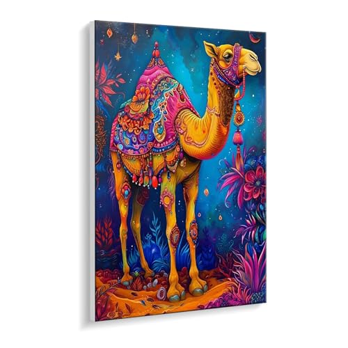 Guuogxan Malen Nach Zahlen Erwachsene, Kamele Bastelset GemäLde,Kreativ Set für Erwachsene Anfänger, DIY GemäLde Kit mit Pinsel und Acrylfarbe Als Geschenk für Wanddeko, Ohne Rahmen 40 x 50 cm u-399 Guuogxan Malen Nach Zahlen Erwachsene, Kamele Bastelset GemäLde,Kreativ Set für Erwachsene Anfänger, DIY GemäLde Kit mit Pinsel und Acrylfarbe Als Geschenk für Wanddeko, Ohne Rahmen 40 x 50 cm u-399 von Guuogxan